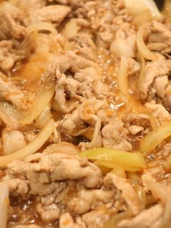 今日はがっつり!豚肉の甘辛炒め-レシピのメイン写真