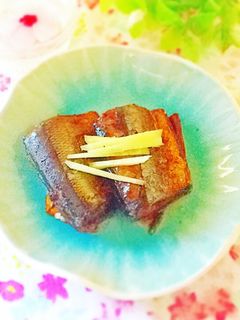 骨まで食べられる☆さんまの生姜煮♪-レシピのメイン写真