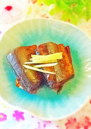 骨まで食べられる☆さんまの生姜煮♪-レシピのメイン写真
