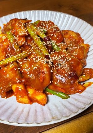 簡単！ヤンニョムチキン-レシピのメイン写真