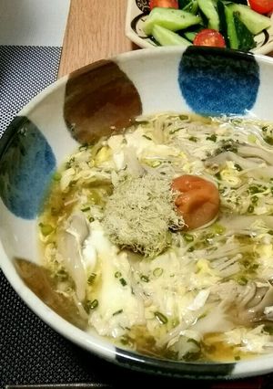 きのこのあんかけにゅうめん-レシピのメイン写真