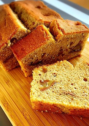 【私のための覚書】栗のパウンドケーキ-レシピのメイン写真