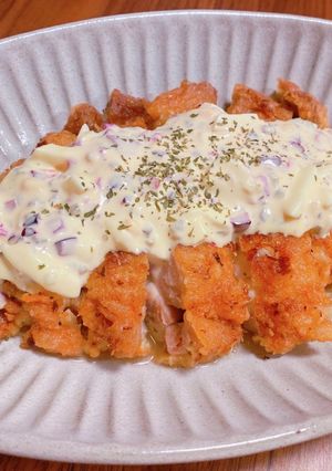 しば漬け入りタルタルソース☆チキン南蛮-レシピのメイン写真