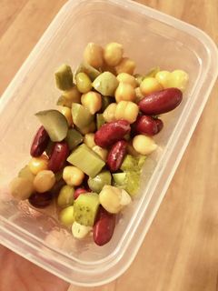 ピクルスとお豆サラダ-レシピのメイン写真