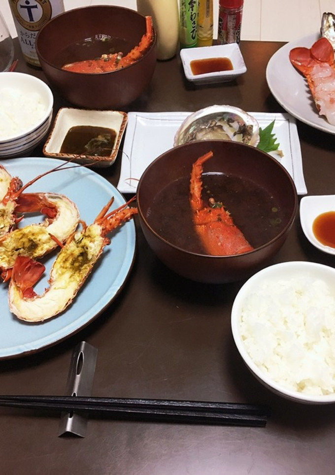 伊勢海老とアワビの海鮮ランチ-レシピのメイン写真