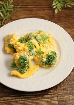 レンジで簡単！ブロッコリースイートエッグ-レシピのメイン写真
