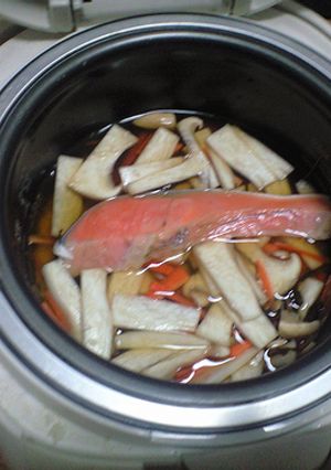 塩こんぶで　炊き込みご飯-レシピのメイン写真