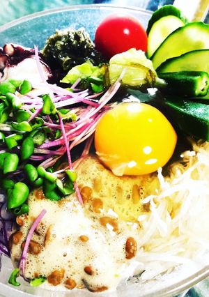 ねばねばサラダ-レシピのメイン写真