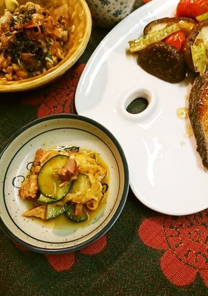 焼豚とキュウリのピリ辛和え-レシピのメイン写真