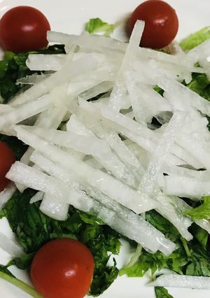 ダイコン&ベビーリーフのサラダ-レシピのメイン写真