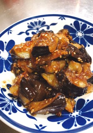 ナスのピリ辛照り焼き-レシピのメイン写真