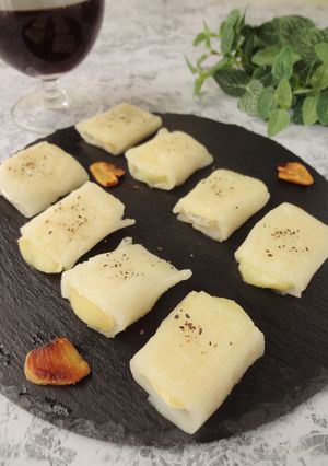 餅チーズのガーリックソテー-レシピのメイン写真