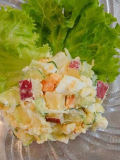 ♪さつまいものちょい足しポテトサラダ-レシピのメイン写真