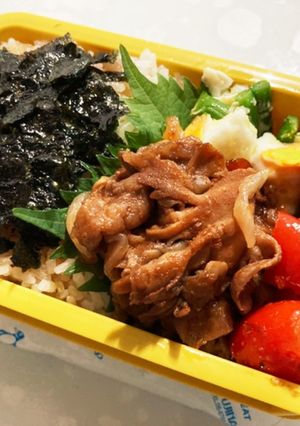 2020/10/06旦那弁当-レシピのメイン写真