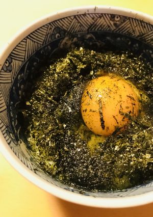 刻み海苔のたまごかけごはん-レシピのメイン写真