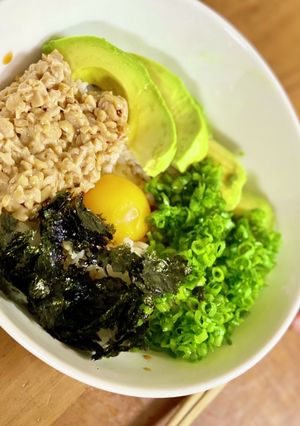 納豆アボカド丼-レシピのメイン写真