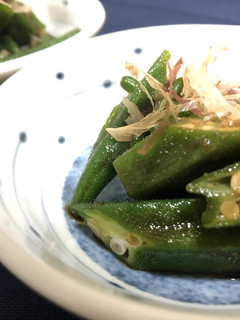 オクラのわさび醤油和え-レシピのメイン写真