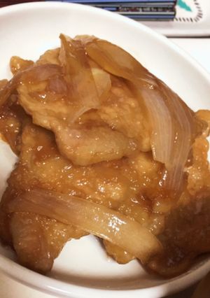 ヤバうま！生姜焼き用豚肉でトンテキ-レシピのメイン写真