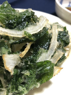 モロヘイヤのかき揚げ-レシピのメイン写真