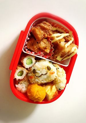簡単！年少さんのシナモンちゃん弁当♡-レシピのメイン写真