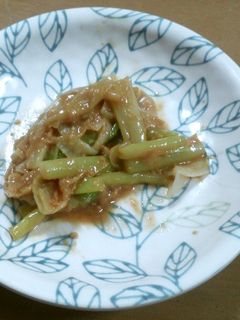 長ねぎの酢味噌和え-レシピのメイン写真