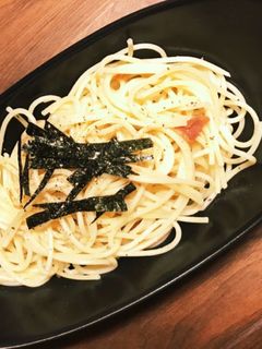 梅と海苔の、簡単パスタ♪-レシピのメイン写真