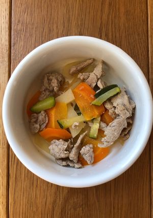 豚肉と野菜の炒め煮-レシピのメイン写真