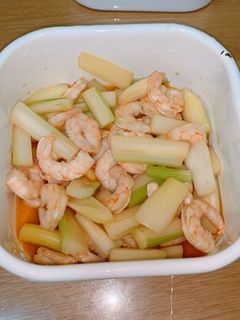 海老とセロリからし和え-レシピのメイン写真