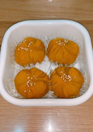 かぼちゃ茶巾-レシピのメイン写真