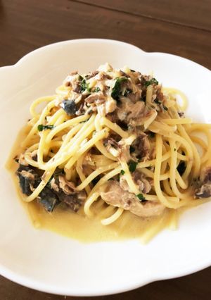 鯖缶と生パセリのパスタ-レシピのメイン写真