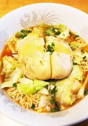 まるごとじゃがバターみそラーメン-レシピのメイン写真