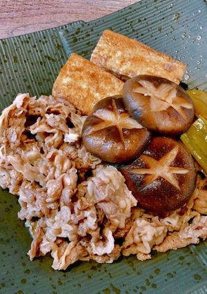 簡単☆切って煮るだけ時短肉豆腐-レシピのメイン写真