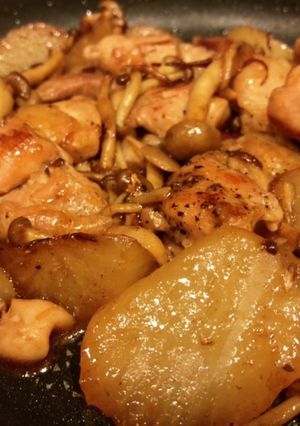 鶏大根の酢ソテー-レシピのメイン写真