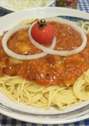 ソースがこんもり盛り上がるボンゴレロッソ-レシピのメイン写真