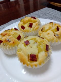 さつまいもマフィン-レシピのメイン写真