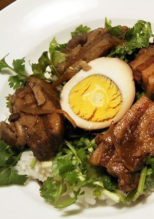 プリンセスかおりで魯肉飯(ルーローハン)-レシピのメイン写真