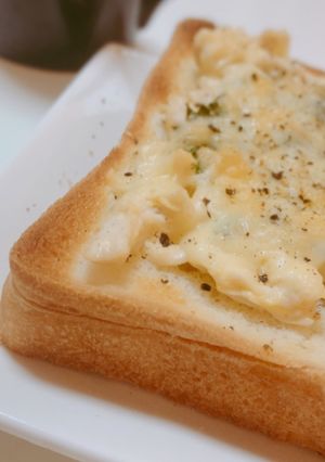 ささみマヨチーズ大葉トースト-レシピのメイン写真