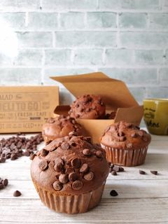 早く食べたいチョコマフィン★バター無し-レシピのメイン写真