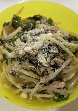 ツナとたらこの野菜パスタ-レシピのメイン写真