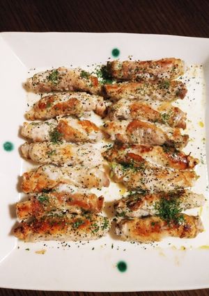 簡単☆アスパラの肉巻き☆生クリーム添え-レシピのメイン写真
