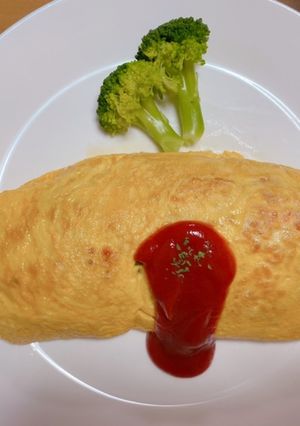 シンプルで簡単オムライス-レシピのメイン写真