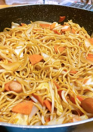 時短のソースマヨケチャプ焼きそば♪-レシピのメイン写真