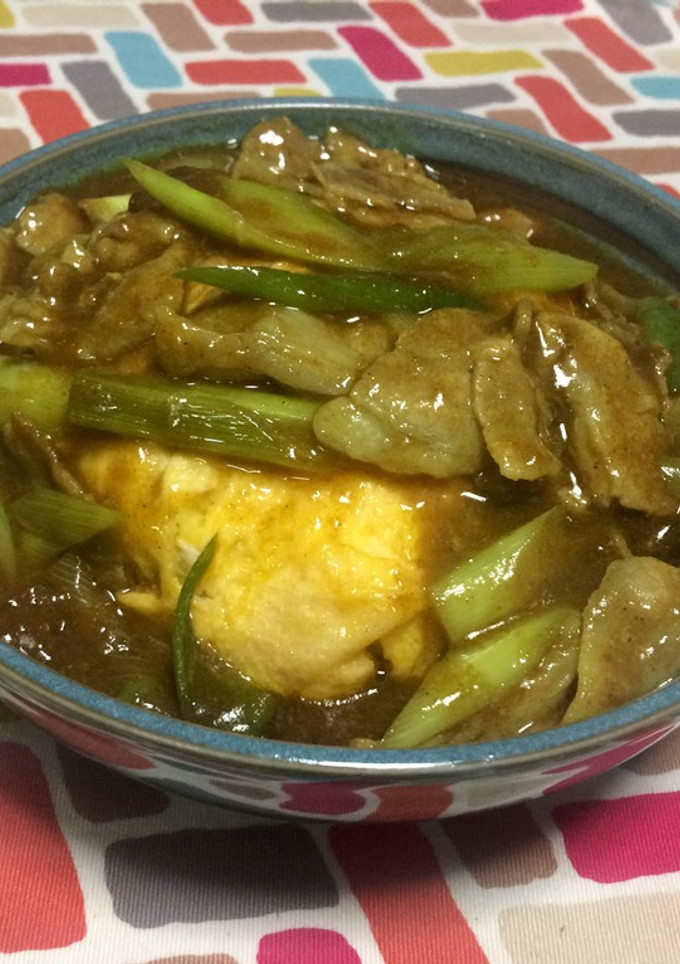 超簡単☆こく旨♫濃厚♫豚玉和風カレー丼♫-レシピのメイン写真