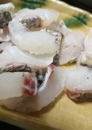 キビレの洗い(覚書)-レシピのメイン写真