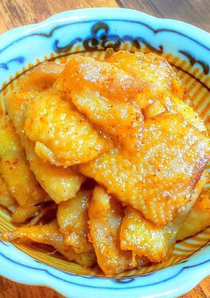 鶏皮の ケイジャンスパイス カリカリ炒め-レシピのメイン写真