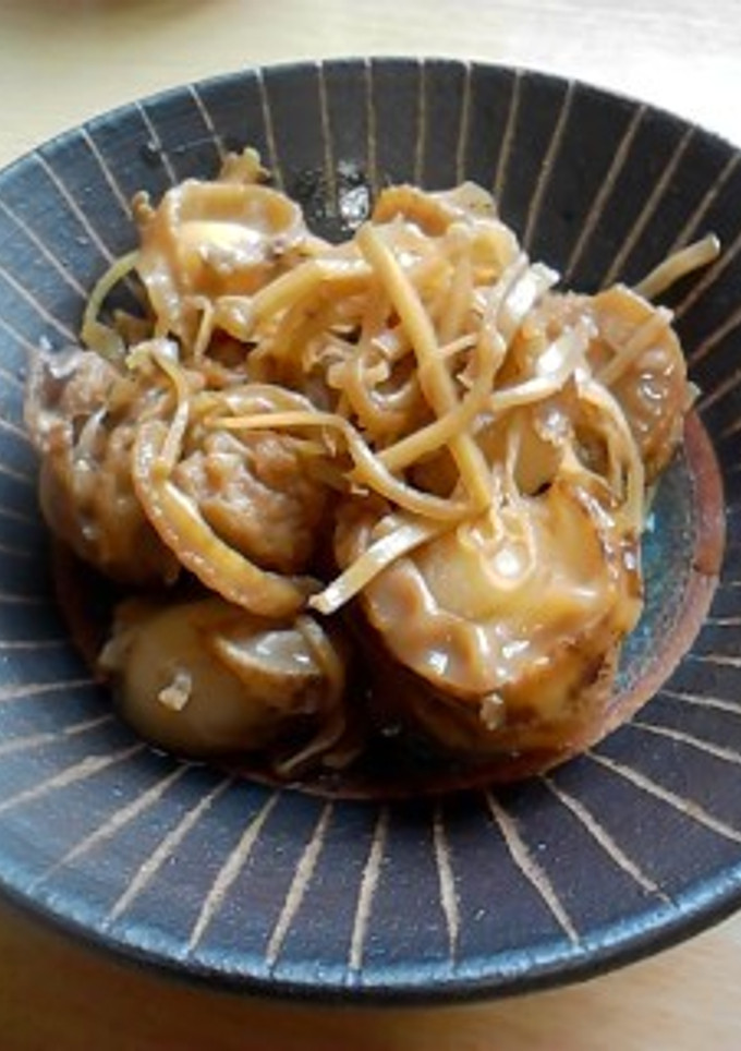 ベビーほたてのさっと煮-レシピのメイン写真