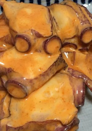 茹でタコのマヨコチュジャン和え-レシピのメイン写真