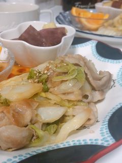 豚バラとはくさいの中華風炒め-レシピのメイン写真