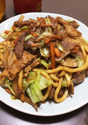 白飯の相棒に絶品!焼うどん-レシピのメイン写真