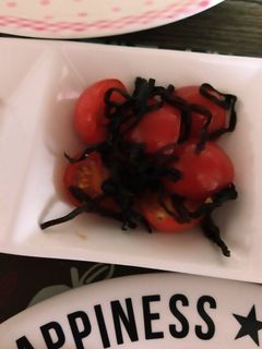 トマトの塩昆布和え-レシピのメイン写真